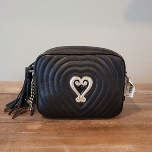 Black NWT Brighton ""Patty" Purse